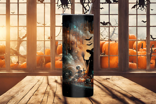 Enchanted Eve Tumbler, Halloween Night Tumbler, Witches Abode Magical Night, 20OZ Tumbler, 22 OZ Tumbler, 30OZ Tumbler