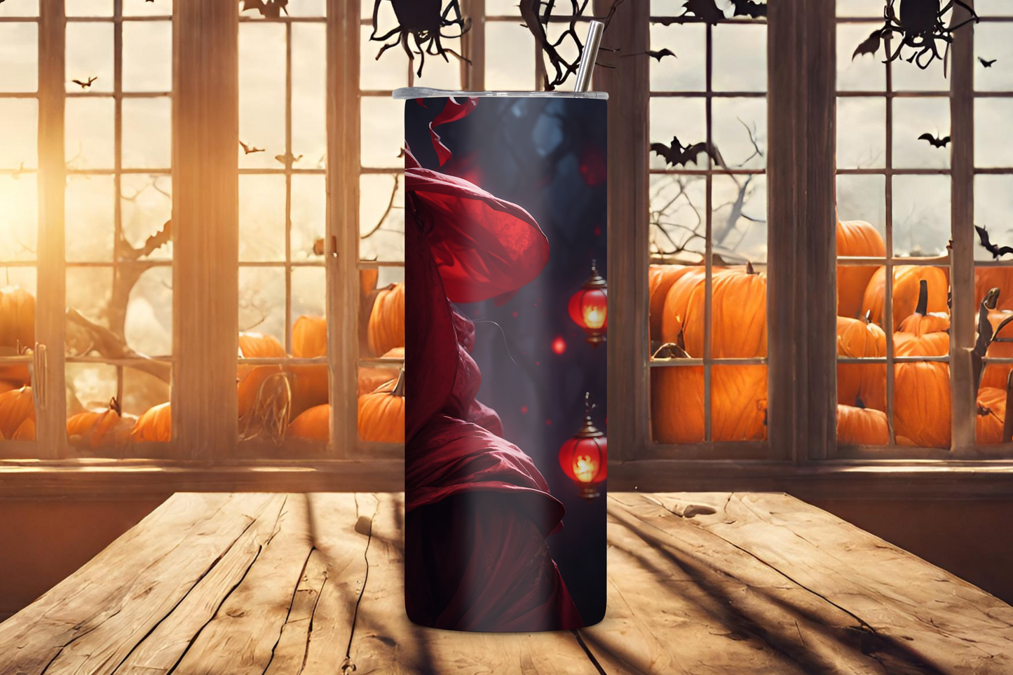 Mystic Enchantress Halloween Tumbler, Witch Tumbler, Sorceress Coffee Cup, Halloween Gift, 20OZ Tumbler, 22OZ Tumbler, 30OZ Tumbler