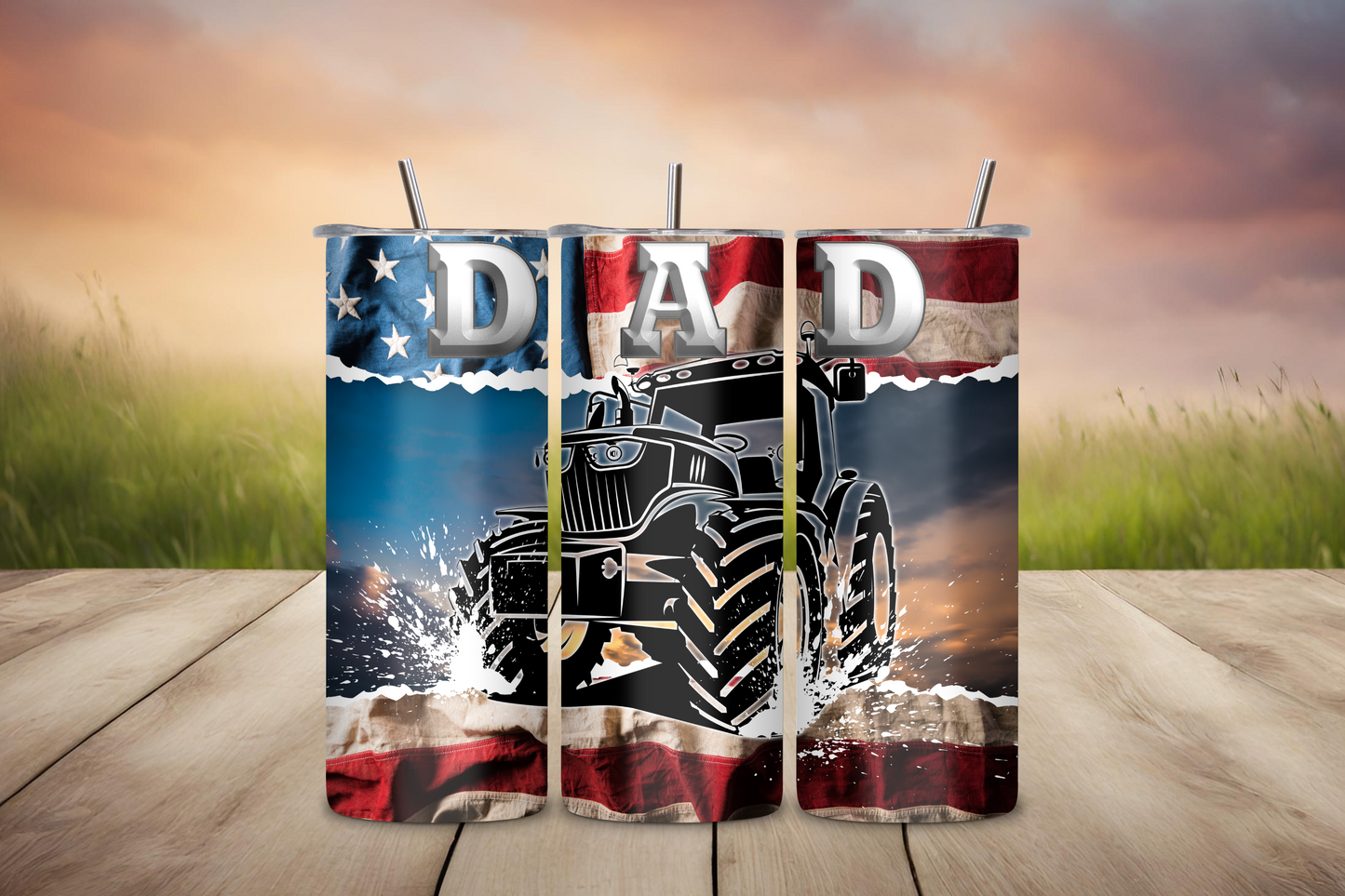 Tractor Dad Gift Travel Mug, Famers Gift Coffee Cup, Farming Hero, Farming Father Mug, 20OZ Tumbler, 22OZ Tumbler, 30OZ Tumbler