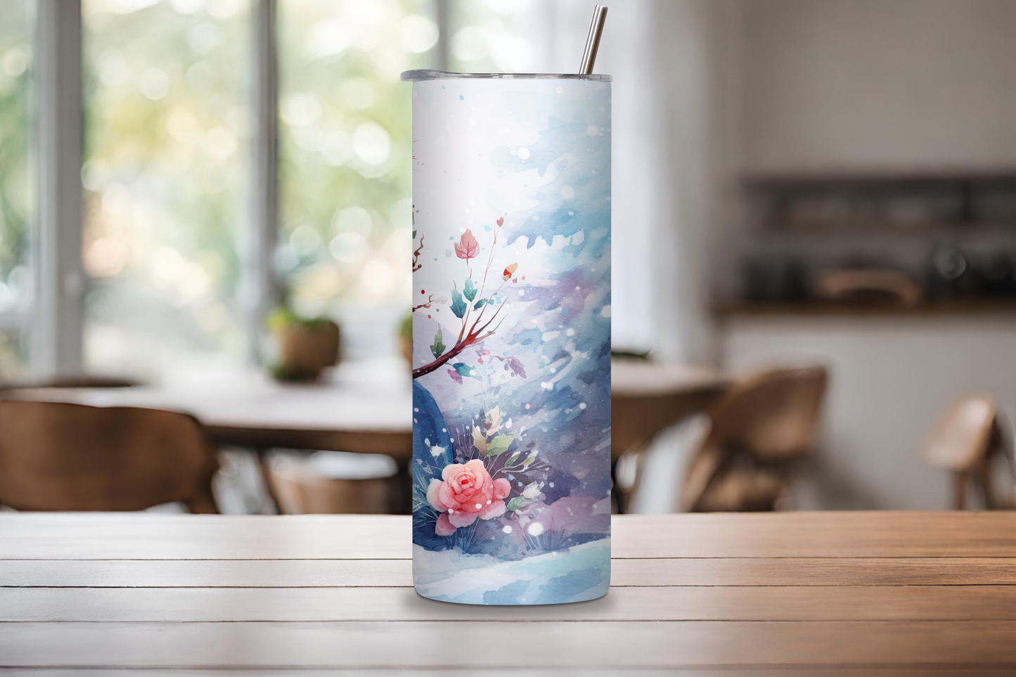 Winter Wonderland Tumbler, Snowman Holiday Gift, Cute Snowman Christmas Gift, 20OZ Tumbler, 22OZ Tumbler, 30OZ Tumbler