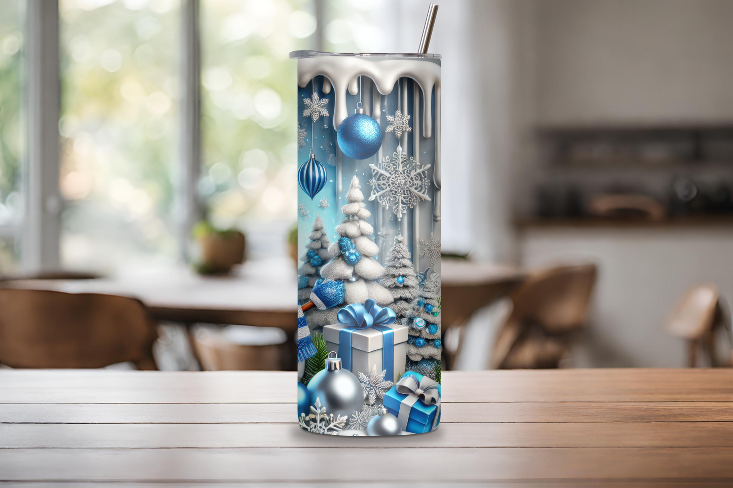 Drip Snowman Holiday Tumbler, Christmas Snowman Tumbler, Festival Cute Snowman Tumbler, 20OZ Tumbler, 22OZ Tumbler, 30 Tumbler