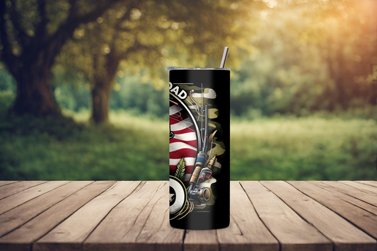 Reel Cool Dad Gift Tumbler, Father's Day Present, Dad Birthday Gift Coffee Cup, Fishing Cup, 20OZ Tumbler, 22OZ Tumbler, 30OZ Tumbler