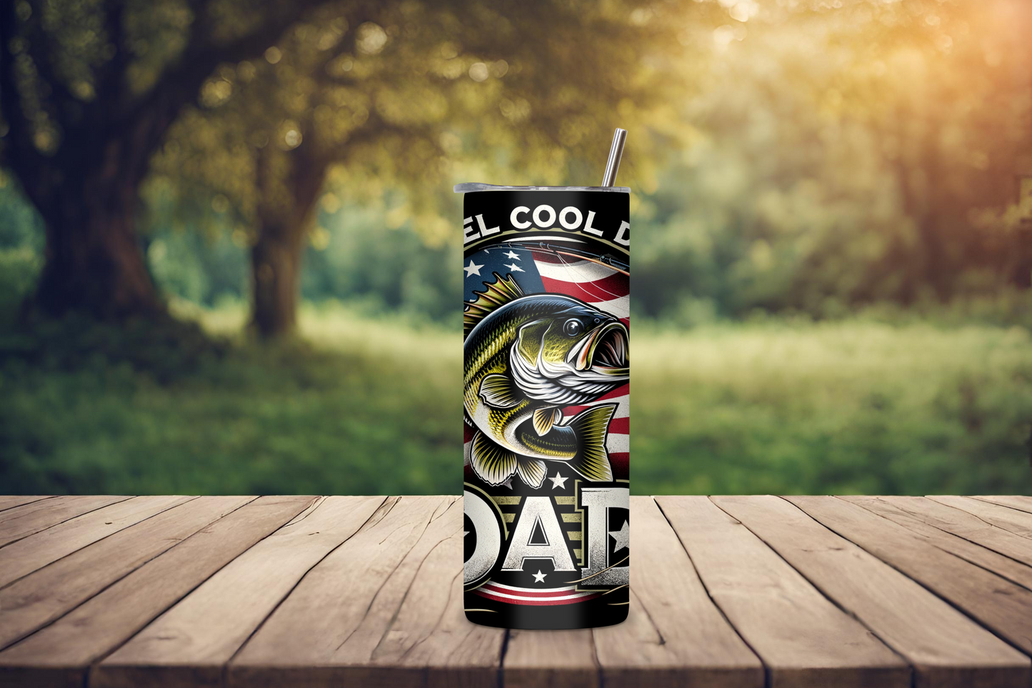 Reel Cool Dad Gift Tumbler, Father's Day Present, Dad Birthday Gift Coffee Cup, Fishing Cup, 20OZ Tumbler, 22OZ Tumbler, 30OZ Tumbler