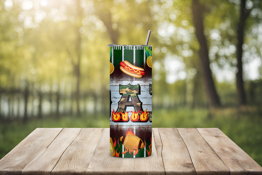 Football Dad Travel Cup, Football Loving Dad Gift Mug, Sports Father Travel Mug, 20OZ Tumbler, 22OZ Tumbler, 30OZ Tumbler