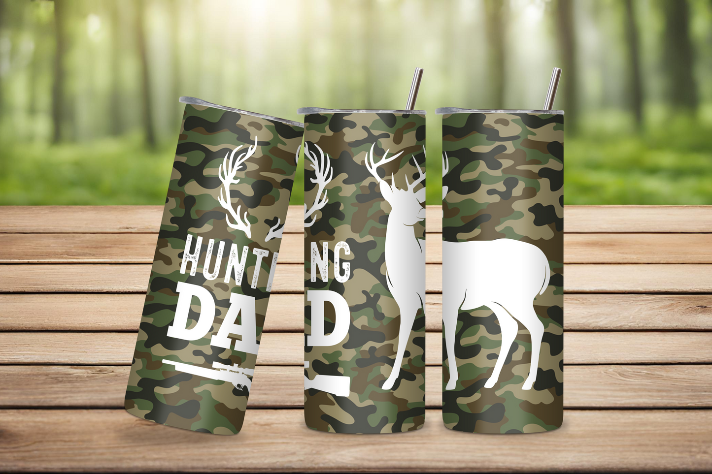 Hunting Lover Dad Gift Tumbler, Father's Day Gift Coffee Cup, Deer Travel Mug, 22OZ Tumbler, 22OZ Tumbler, 30OZ Tumbler
