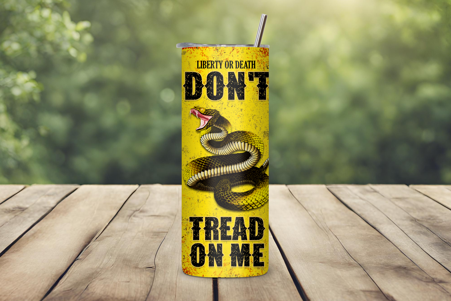 Patriotic Freedom Tumbler, Don't Tread on Me Tumbler, Flag Travel Mug, 20OZ Tumbler, 22OZ Tumbler, 30OZ Tumbler