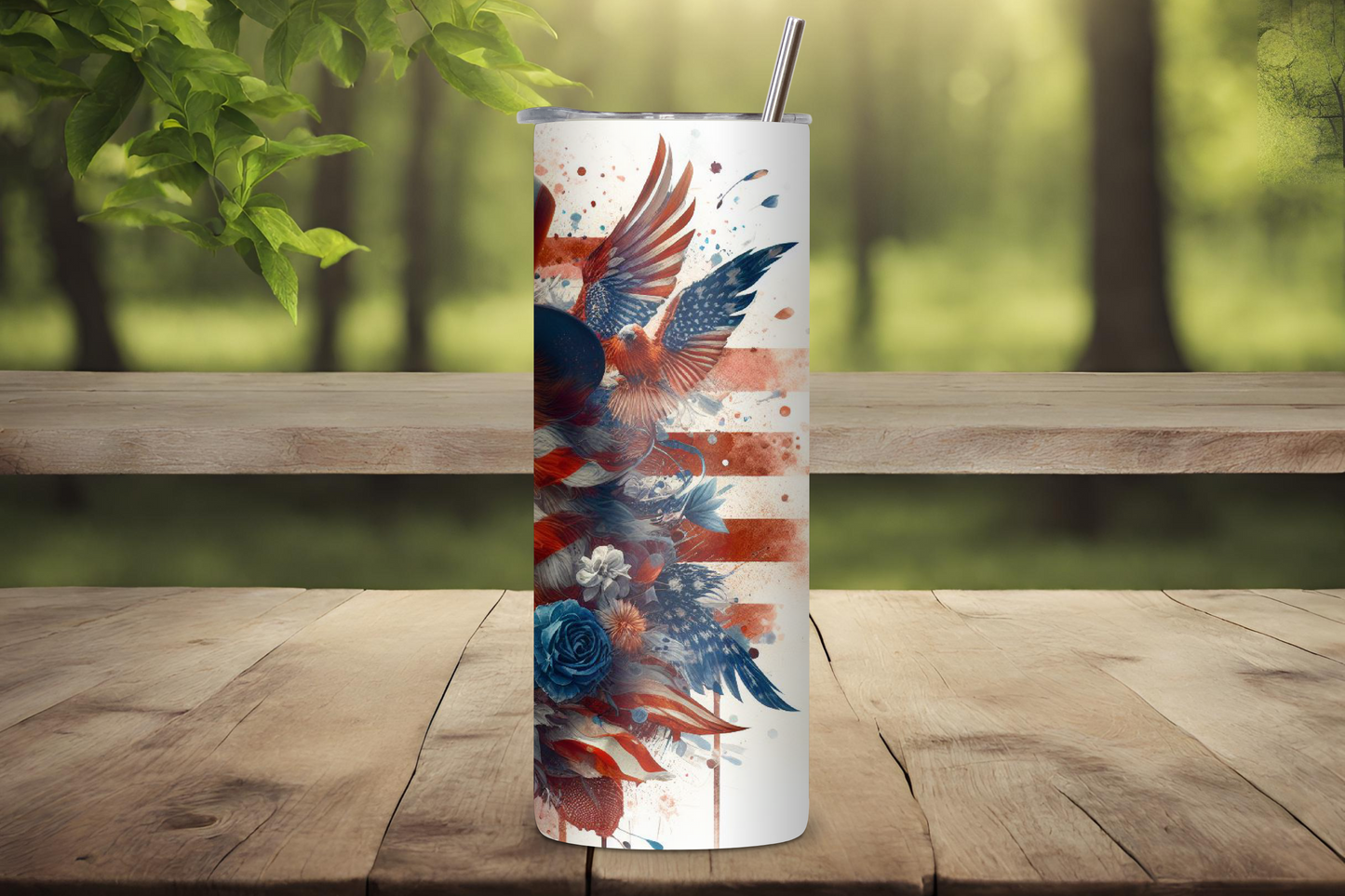 Liberty's Majesty Tumbler, Lion Tumbler, 4th of July Coffee Cup, Patriotic Travel Mug, 20OZ Tumbler, 22OZ Tumbler, 30OZ Tumbler