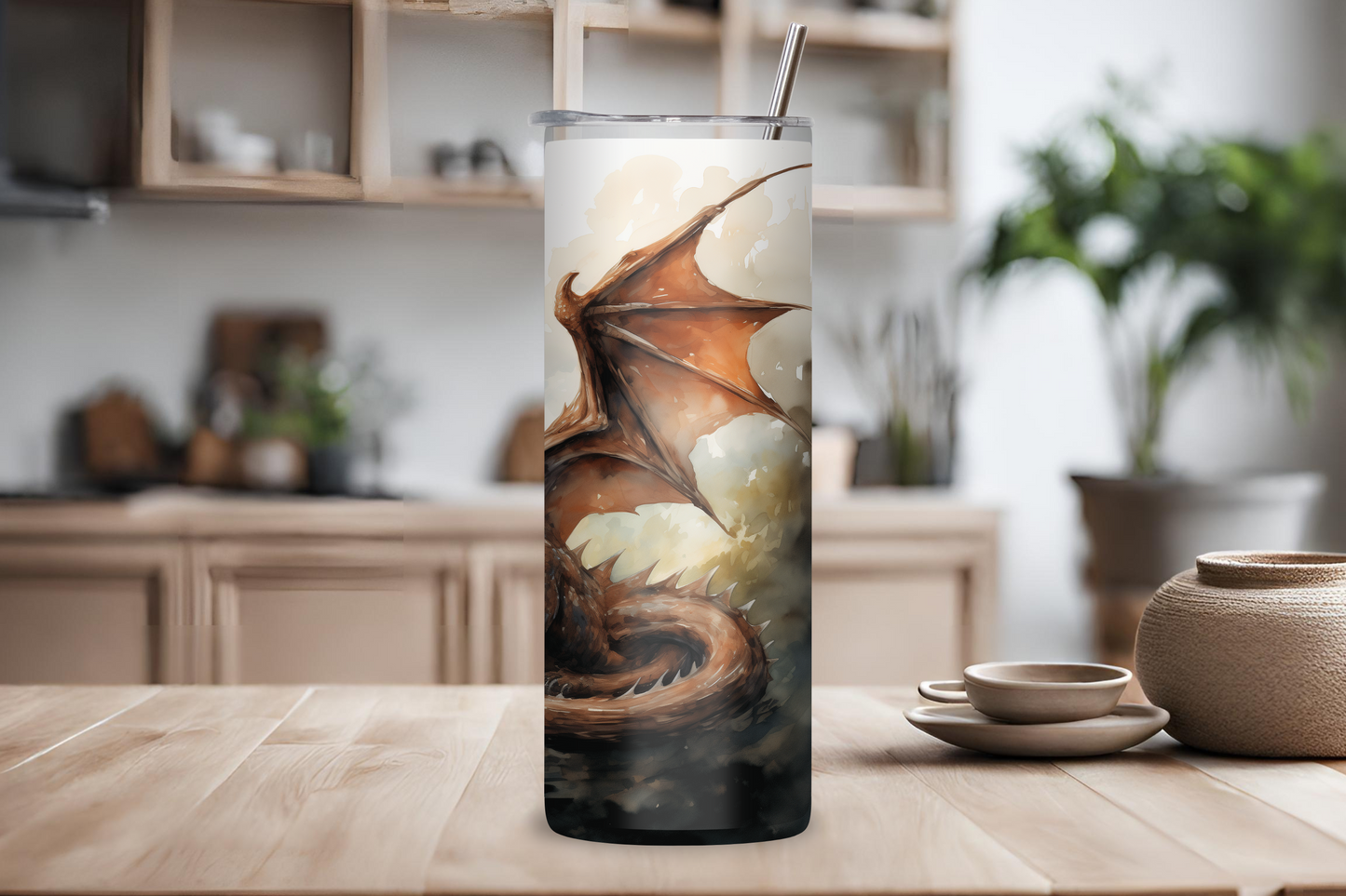 Customizable Dragon Lore Tumbler, Custom Book Dragon Tumbler, Fantasy Lover Gift, 20OZ Tumbler, 22OZ Tumbler, 30OZ Tumbler