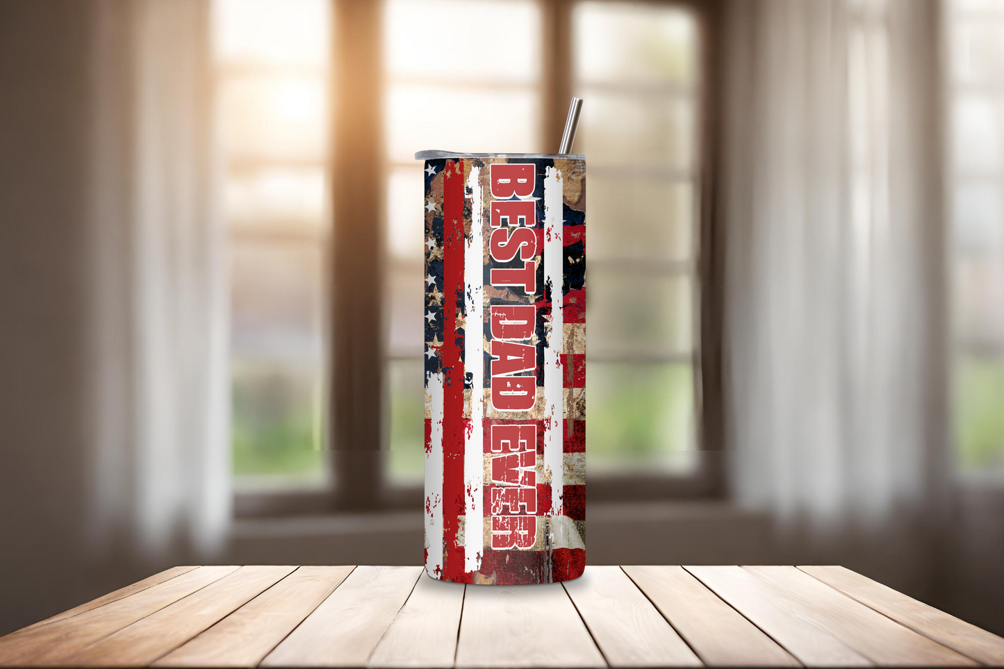 Father's Day Gift Tumbler, Dad Gift Mug, Travel Cup, Thoughtful Dad Surprise or Birthday Gift, Patriotic Dad Gift, 20OZ Tumbler, 22OZ Tumbler, 30OZ Tumbler