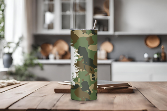 Dad Life Camo Mug, Father's Day Gift Travel Cup, Camo Style Coffee Cup, 20OZ Tumbler, 22OZ Tumbler, 30OZ Tumbler