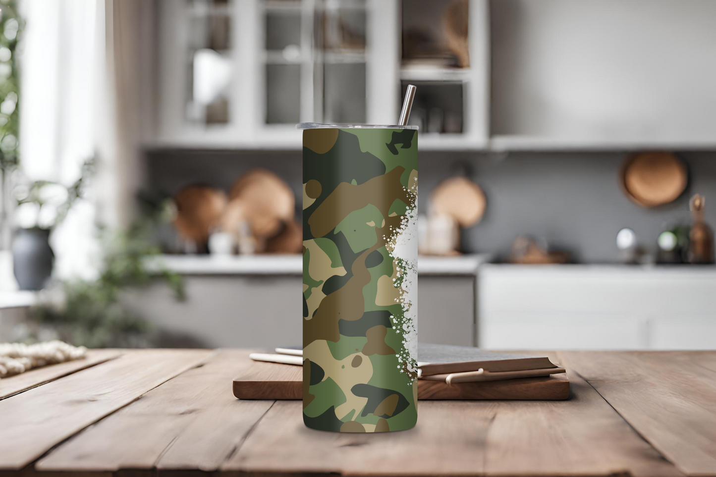 Dad Life Camo Mug, Father's Day Gift Travel Cup, Camo Style Coffee Cup, 20OZ Tumbler, 22OZ Tumbler, 30OZ Tumbler