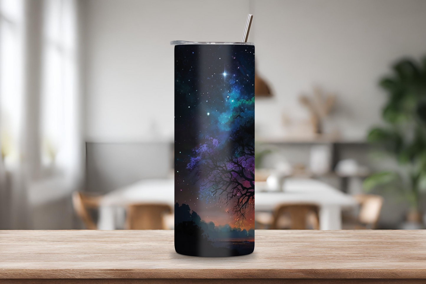 Cosmic Tree of Life Tumbler