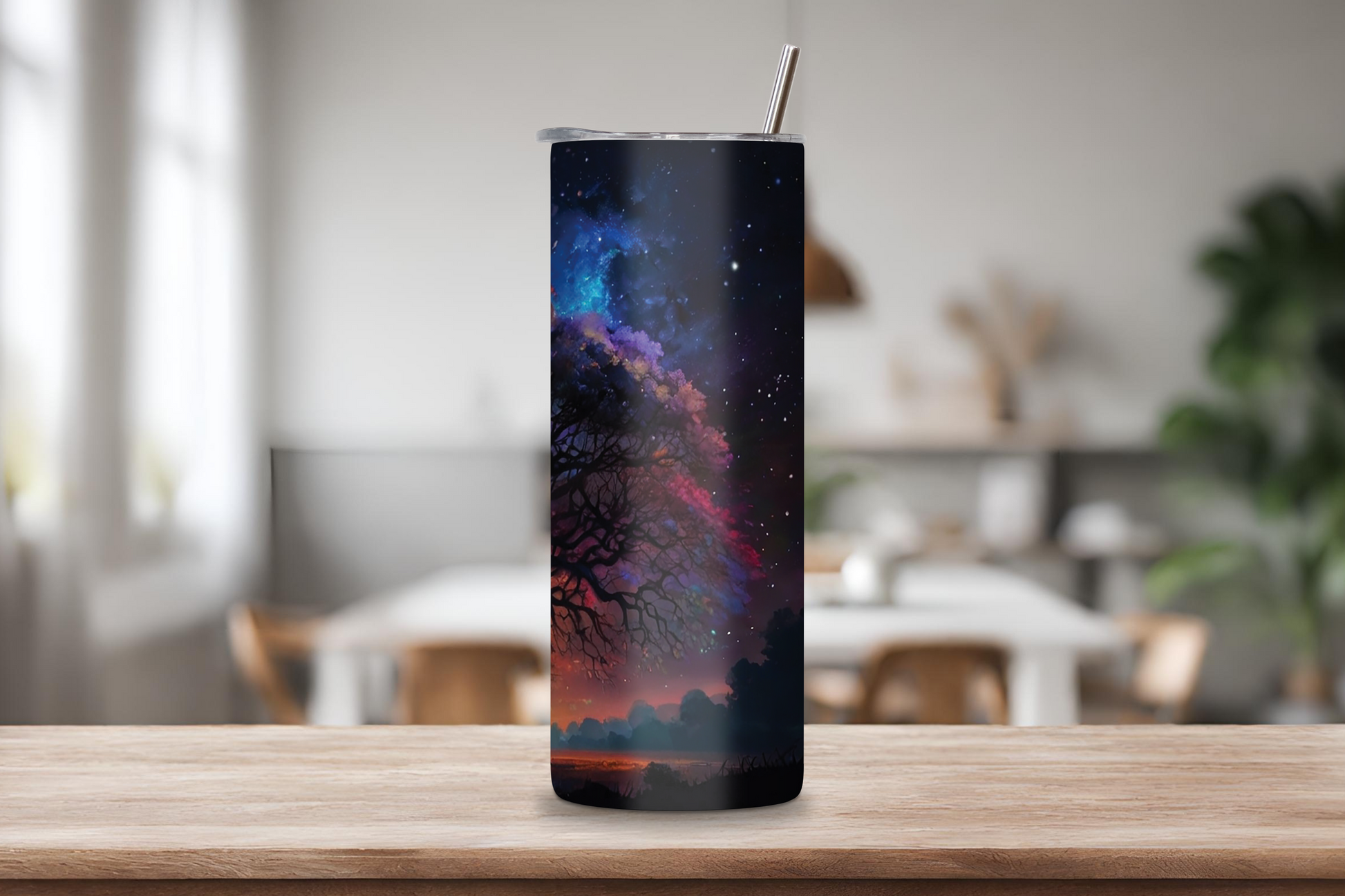 Cosmic Tree of Life Tumbler