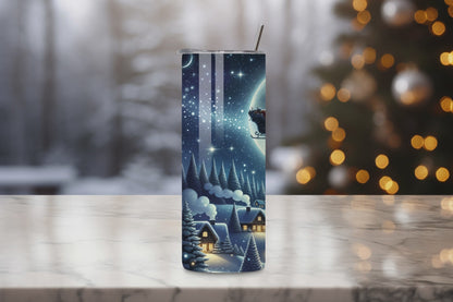 Santa's Magical Night Tumbler, Christmas Eve Tumbler, Magic Night Tumbler, 20OZ Tumbler, 22OZ Tumbler, 30OZ Tumbler